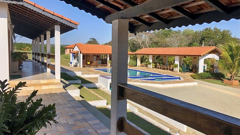 Sítio próximo Betel piscina churrasqueira lazer 46