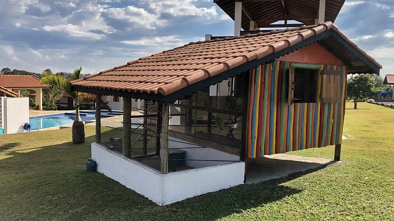 Sítio próximo Betel piscina churrasqueira lazer 46